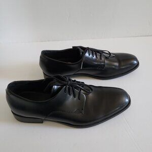 Calvin Klein Mens Dress Shoes Dorrel Size 11 Leather Lace Up Black